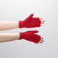 Gants de poignet en tricot sans doigts chauds hiver