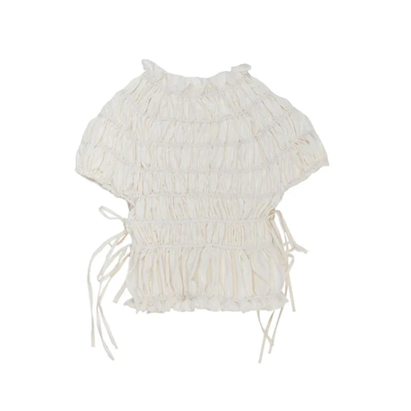 Robe mi-longue imprimée, Sexy, décolleté en v profond, plissée, Slim, manches mi-longues bouffantes, Robes de fête, vacances, été, taille haute, Robes de vacances