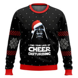 Joyeux Sith-Mas Dark Vador 2025 Pull Christmas Hoodie Front View