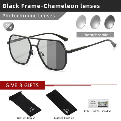 Lunettes de conduite anti-éblouissement photochromiques