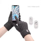 Gants chauds pour hommes écran tactile détail velours