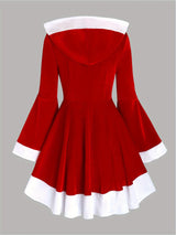 Robe de Noël femme festive hiver