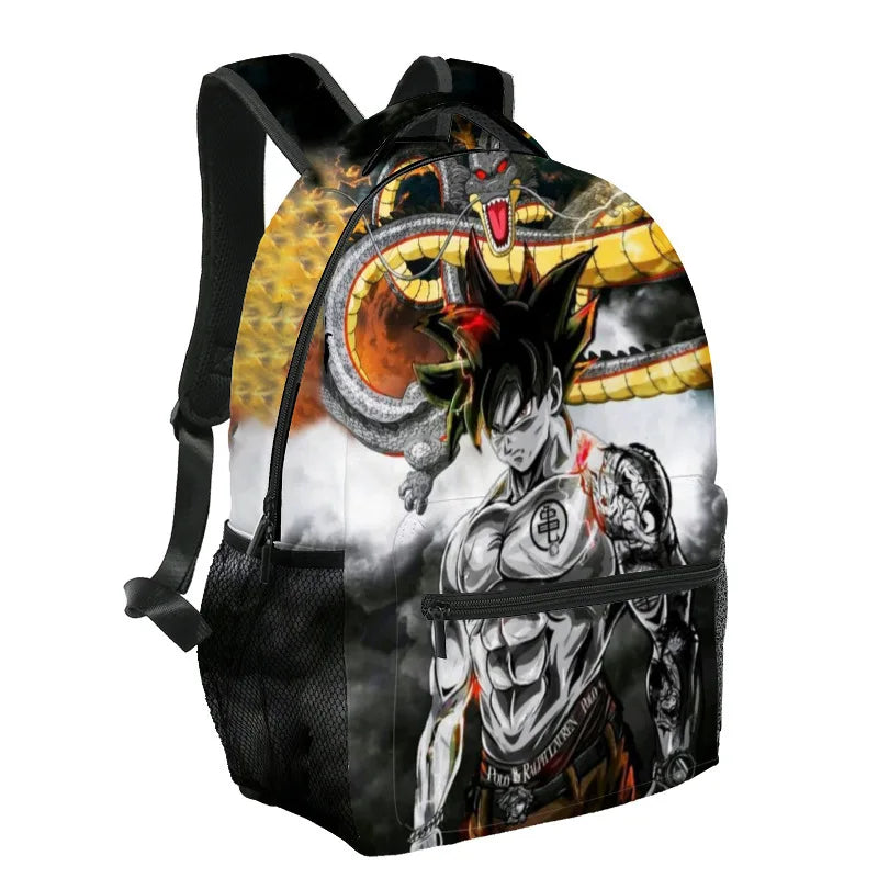 Sac Dragon Ball | Sac animé 3D | Sac à dos pour enfants | Cartable garçon | Dragon Ball Z | Cartable animé | Sac à dos DBZ | Cartable pour garçons | Dragon Ball enfant | Sac à dos animé