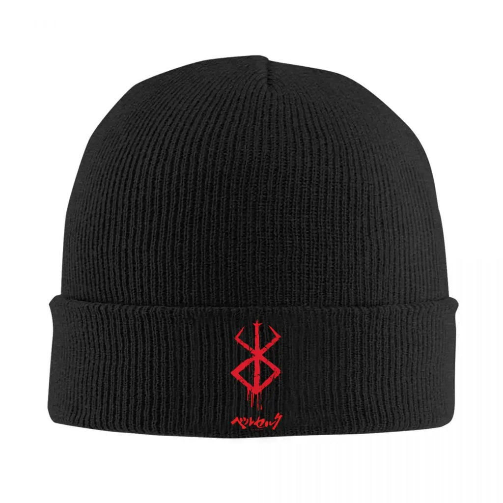 Bonnet fin Berserk pour hommes et femmes, bonnets chauds, casquettes Skullies Hip Hop, automne, printemps