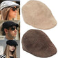 Bérets en lin pour hommes, casquette de Style britannique, chapeaux plats à la mode, classique, Vintage, Cabbie, nouvelle collection automne été 2024