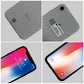 Smartphone iPhone X | Apple iPhone X débloqué | iPhone X 3 Go RAM | iPhone X 64 Go stockage | iPhone X 256 Go ROM | iPhone X Hexa Core | iPhone X Face ID | iPhone X appareil photo 12 MP | iPhone X original | Téléphone Apple iPhone X