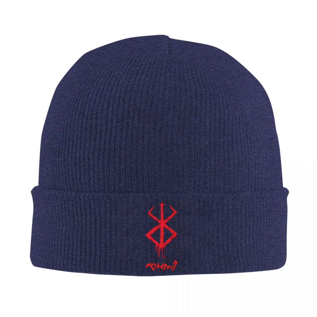 Bonnet fin Berserk pour hommes et femmes, bonnets chauds, casquettes Skullies Hip Hop, automne, printemps