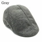 Bérets en lin pour hommes, casquette de Style britannique, chapeaux plats à la mode, classique, Vintage, Cabbie, nouvelle collection automne été 2024