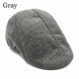 Bérets en lin pour hommes, casquette de Style britannique, chapeaux plats à la mode, classique, Vintage, Cabbie, nouvelle collection automne été 2024