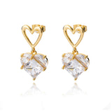 Boucles d’oreilles cœur femme | Boucles d’oreilles vintage or | Boucles cœur acier inoxydable | Bijoux femme cœur doré | Boucles d’oreilles mariage | Boucles d’oreilles Saint-Valentin | Bijoux cœur pendantes femme | Boucles d’oreilles cadeau femme | Boucles d’oreilles amour or | Bijoux vintage cœur femme
