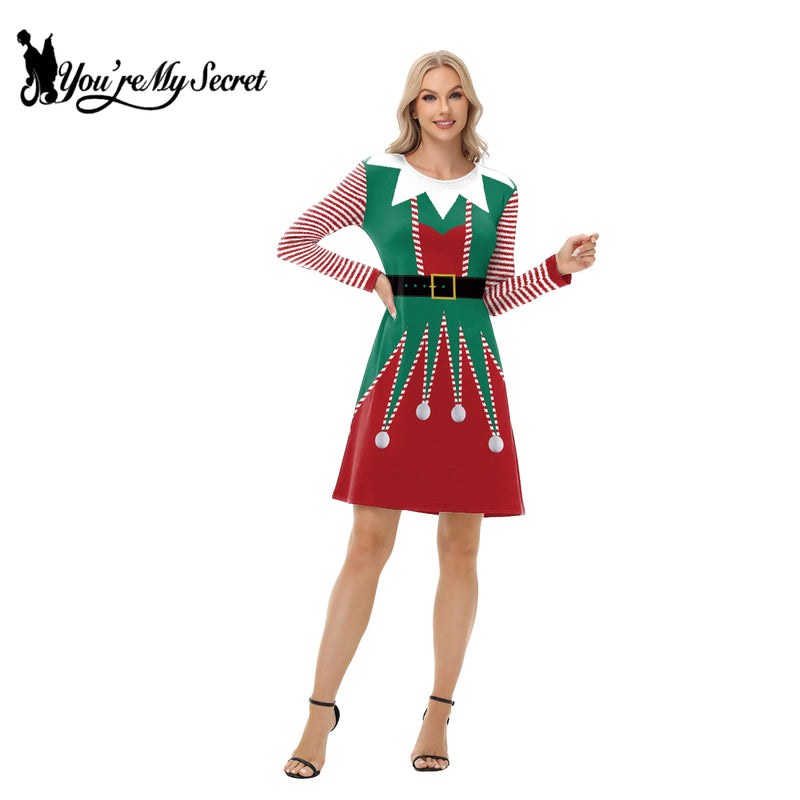 Robe de Noël femmes joyeux Noël