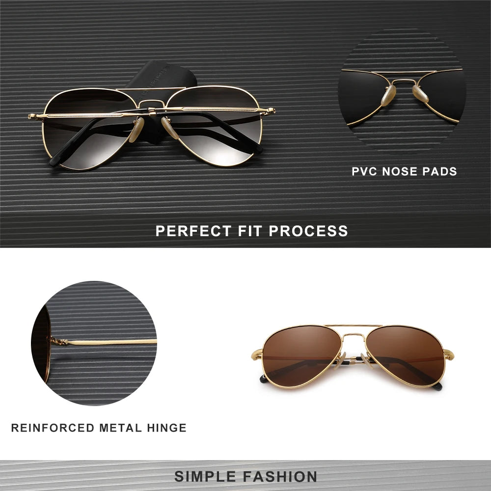 Lunettes de soleil KINGSEVEN cadre alliage