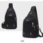 Sac de poitrine pour hommes, sac à bandoulière asymétrique, grande capacité, Sports de plein air, loisirs, mode, petit sac à bandoulière, sac à dos pour hommes