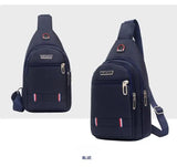 Sac de poitrine pour hommes, sac à bandoulière asymétrique, grande capacité, Sports de plein air, loisirs, mode, petit sac à bandoulière, sac à dos pour hommes