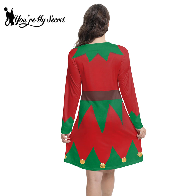 Robe de Noël femmes déguisement anime