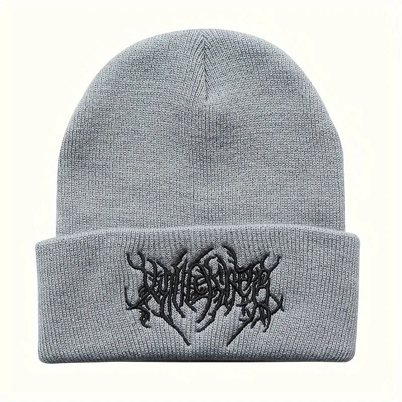 Bonnets Gothiques pour Homme et Femme, Gothique, Punk, Garde au Chaud, 100% Coton, à la Mode, Collection Hiver