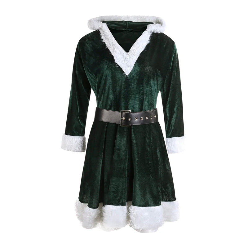 Costume de noël femme tenue cosplay