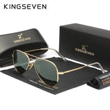 Lunettes de soleil KINGSEVEN pilote luxe