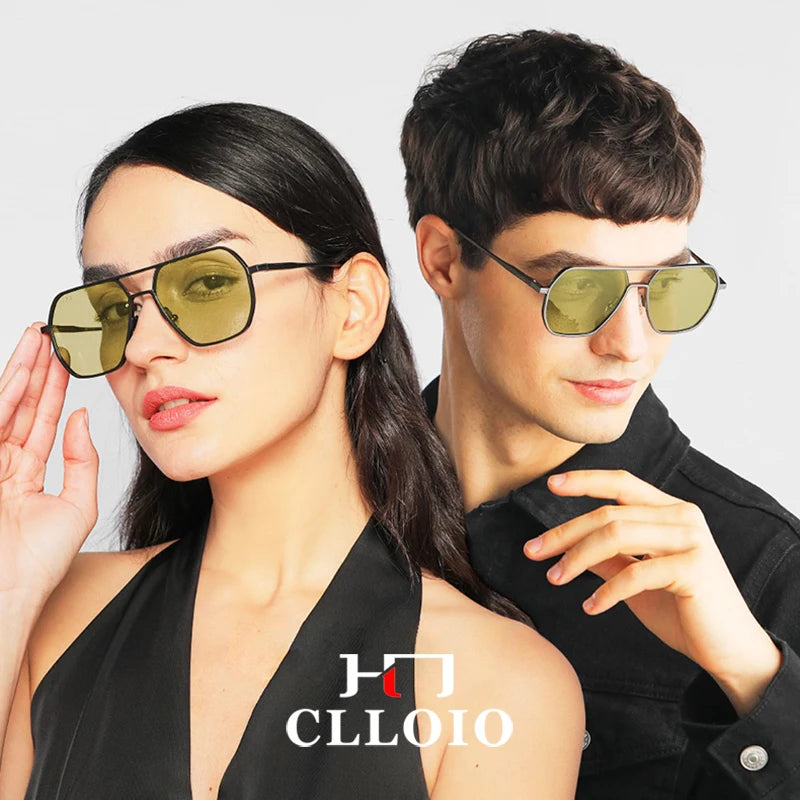 Lunettes de conduite anti-éblouissement photochromiques