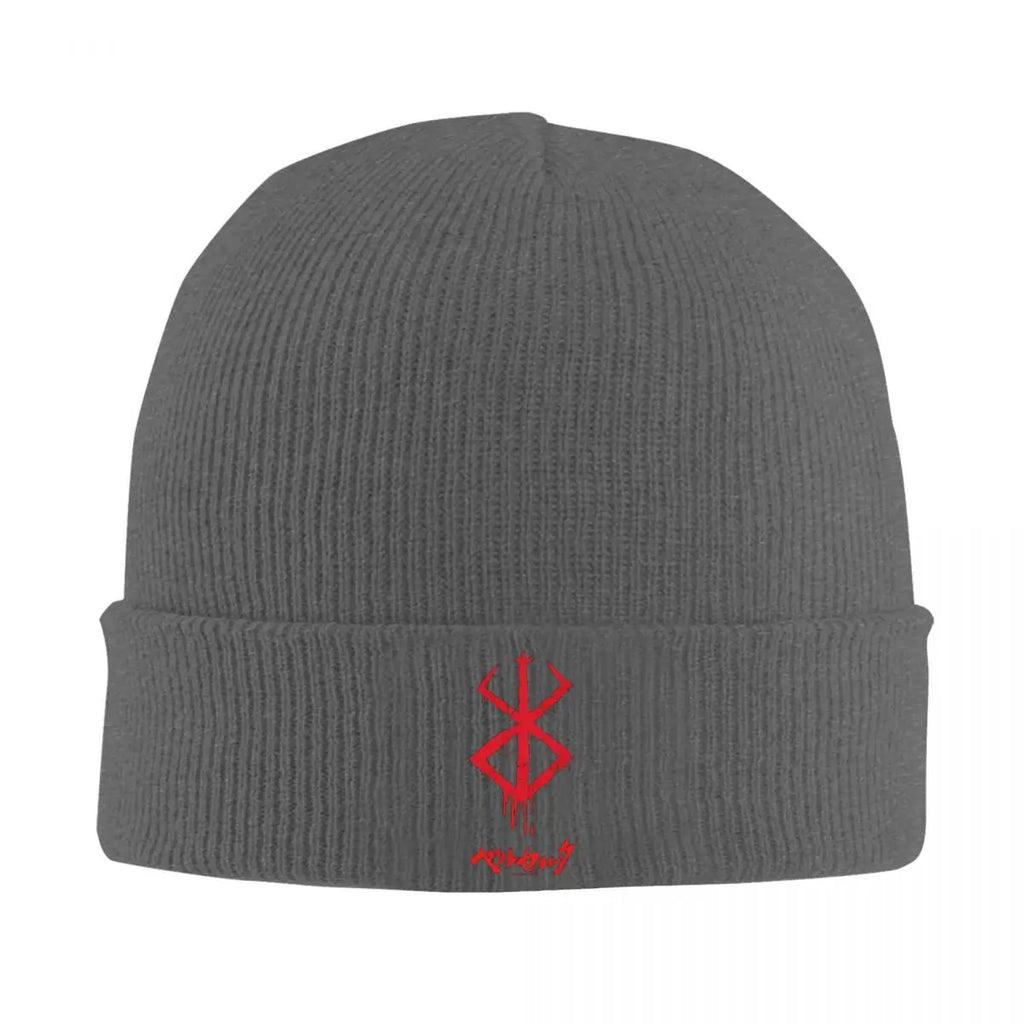 Bonnet fin Berserk pour hommes et femmes, bonnets chauds, casquettes Skullies Hip Hop, automne, printemps