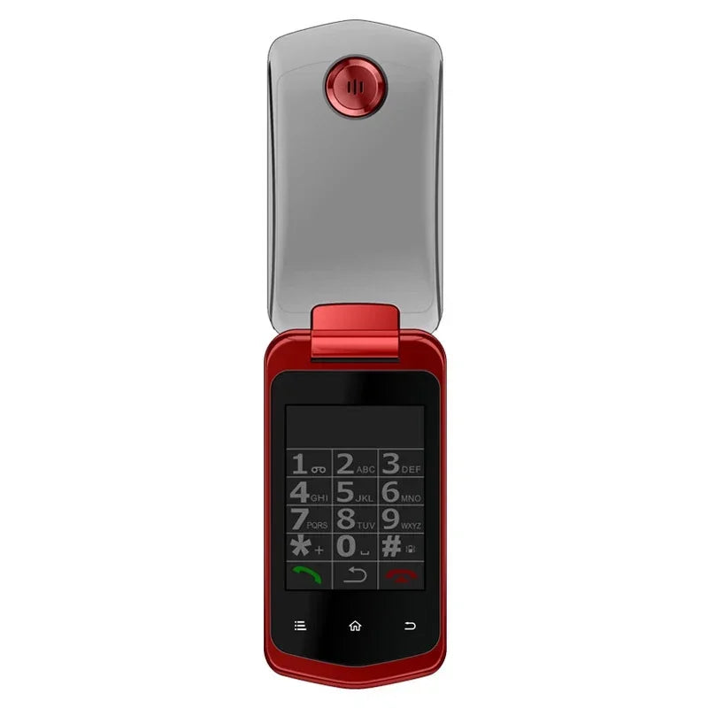 Newman-Smartphone V998 4G, téléphone portable, 3 Go de RAM, 32 Go de ROM, Dean, 3.5 pouces, façades, Core, Android 7.0, 8.0MP, 2000mAh, coque à coulisse transparente