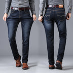 Jean stretch homme automne | Jean droit hiver homme | Pantalon long homme stretch | Jean homme coupe droite | Jean polyvalent homme hiver | Jean mode homme automne | Pantalon homme stretch hiver | Jean droit homme chaud | Jean homme automne hiver | Jean long homme stretch