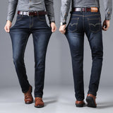Jean stretch homme automne | Jean droit hiver homme | Pantalon long homme stretch | Jean homme coupe droite | Jean polyvalent homme hiver | Jean mode homme automne | Pantalon homme stretch hiver | Jean droit homme chaud | Jean homme automne hiver | Jean long homme stretch