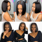 Perruque 4x4 closure Bob style