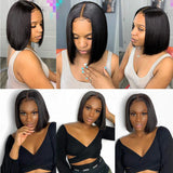 Perruque 4x4 closure Bob style