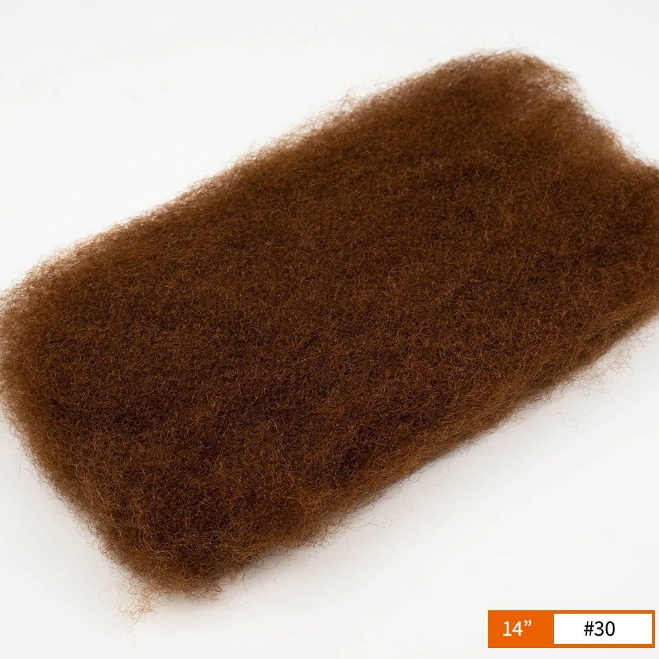 Cheveux brésiliens Remy Afro crépus bouclés en vrac cheveux humains pour tressage DreadLock 50 g/pc extensions de cheveux serrures naturelles Crochet torsion