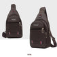 Sac de poitrine pour hommes, sac à bandoulière asymétrique, grande capacité, Sports de plein air, loisirs, mode, petit sac à bandoulière, sac à dos pour hommes