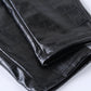 Pantalon Sexy en cuir noir taille haute pour femmes, streetwear y2k, vêtements gothiques, leggings en PU, décontracté, à la mode, crayon, 2025
