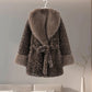 Robe mi-longue imprimée, Sexy, décolleté en v profond, plissée, Slim, manches mi-longues bouffantes, Robes de fête, vacances, été, taille haute, Robes de vacances