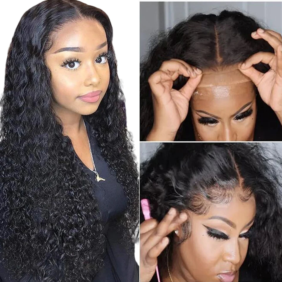 Perruque 30" lace front waves | Perruque 13x4 transparente | Perruque water wave 30 pouces | Perruque 4x4 closure cheveux | Perruque 13x4 lace front | Perruque waves 30 pouces | Perruque lace front 30" | Perruque 4x4 closure wave | Perruque cheveux humains | Perruque lace front wave