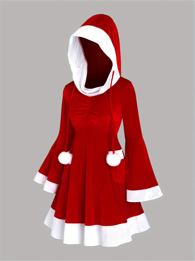 Robe de Noël femme style européen