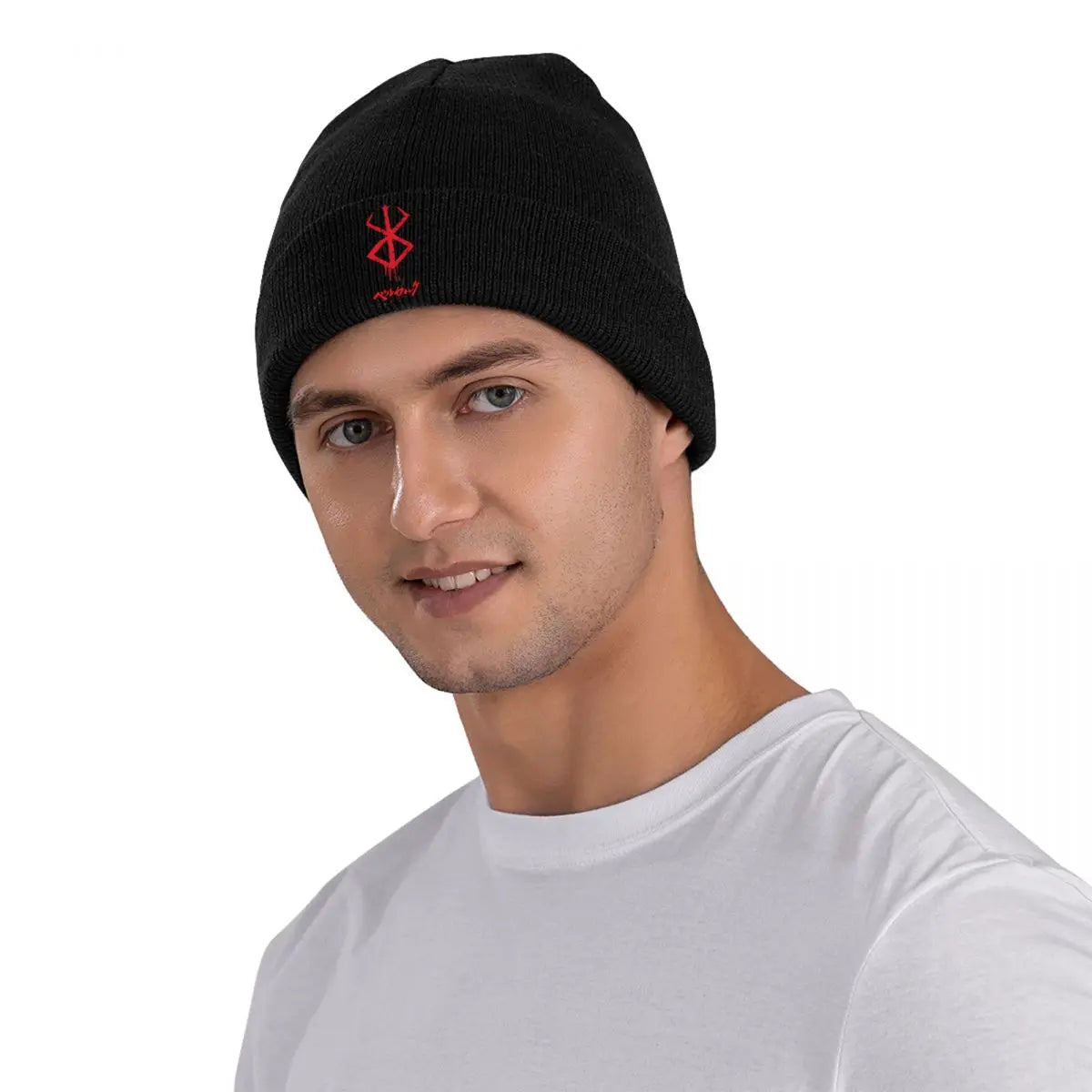 Bonnet fin Berserk pour hommes et femmes, bonnets chauds, casquettes Skullies Hip Hop, automne, printemps