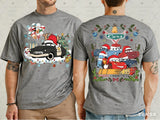 t-shirt Noël Cars McQueen homme automne hiver design