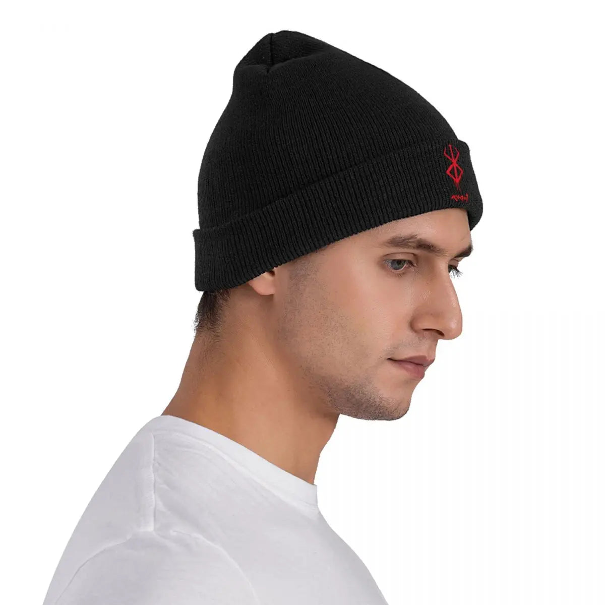 Bonnet fin Berserk pour hommes et femmes, bonnets chauds, casquettes Skullies Hip Hop, automne, printemps