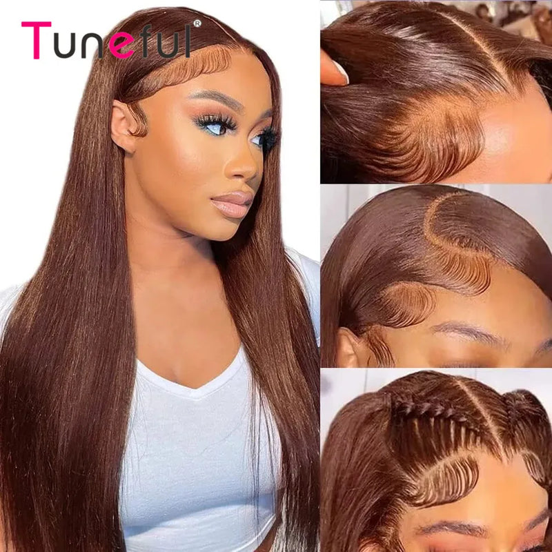 Perruque indienne cheveux lisses | Perruque brun chocolat HD | Perruque 13x4 cheveux naturels | Perruque cheveux lisses indienne | Perruque qualité supérieure HD | Perruque indienne 13x4 HD | Perruque cheveux naturels bruns | Perruque HD brun chocolat | Perruque lisse 13x4 naturelle | Perruque indienne haute qualité