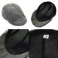 Bérets en lin pour hommes, casquette de Style britannique, chapeaux plats à la mode, classique, Vintage, Cabbie, nouvelle collection automne été 2024