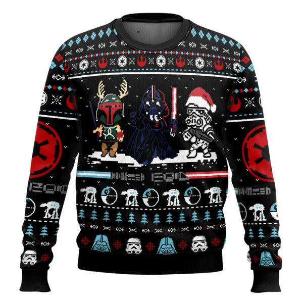 Joyeux Sith-Mas Dark Vador 2025 Pull Unisexe Holiday Design