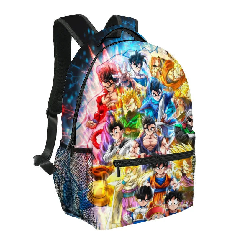 Sac Dragon Ball | Sac animé 3D | Sac à dos pour enfants | Cartable garçon | Dragon Ball Z | Cartable animé | Sac à dos DBZ | Cartable pour garçons | Dragon Ball enfant | Sac à dos animé