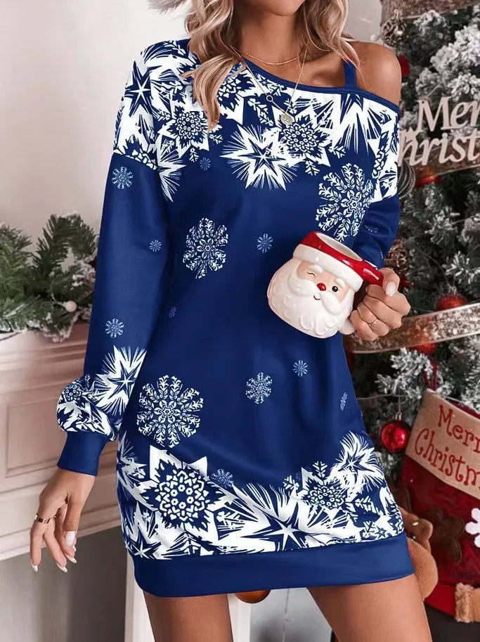 Robe de Noël femme vue avant