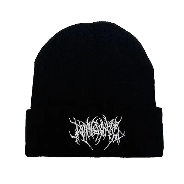 Bonnets Gothiques pour Homme et Femme, Gothique, Punk, Garde au Chaud, 100% Coton, à la Mode, Collection Hiver