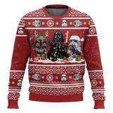 Joyeux Sith-Mas Dark Vador 2025 Pull Christmas Hoodie Front View