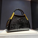 Sac à main imprimé crocodile Cirhide pour femme, Notification de marque de créateur de luxe, Haute qualité, Mode, Nouveau, Vente chaude