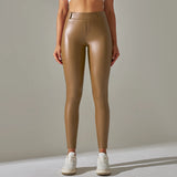 Leggings en cuir PU | Leggings taille haute | Pantalon en cuir slim | Leggings en cuir sexy | Pantalon en cuir coloré | Leggings avec poches | Leggings en cuir pour l’automne | Leggings en cuir velours | Pantalon en cuir moulant | Leggings en cuir pour femme