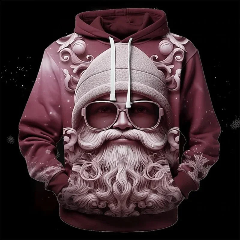 Sweat-shirt à capuche pour hommes vue arrière