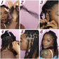 Cheveux brésiliens Remy Afro crépus bouclés en vrac cheveux humains pour tressage DreadLock 50 g/pc extensions de cheveux serrures naturelles Crochet torsion