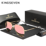 Lunettes de soleil KINGSEVEN pilote luxe
